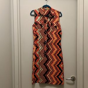 Beth Bowley Silk Shirt Dress
